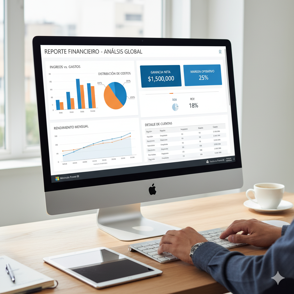 Reporte Financiero Interactivo Power BI